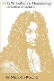 G. W. Leibniz's Monadology (eBook, PDF)