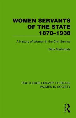 Cover Women Servants of the State 1870-1938 (eBook, PDF)