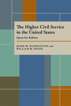 Cover The Higher Civil Service in the United States (eBook, PDF)