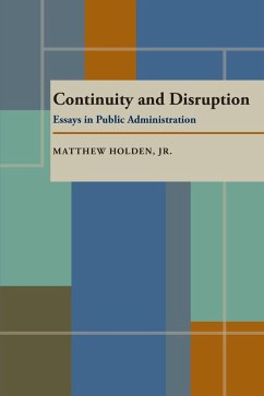 Cover Continuity and Disruption (eBook, PDF)