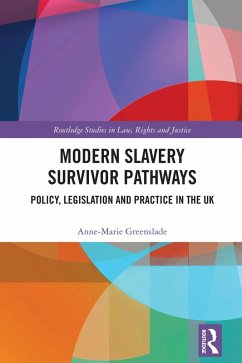 Modern Slavery Survivor Pathways (eBook, ePUB) - Greenslade, Anne-Marie