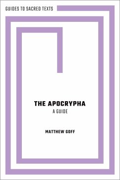 Cover The Apocrypha: A Guide (eBook, PDF)
