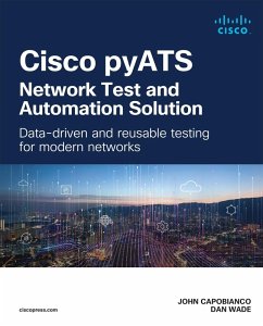 Cisco pyATS - Network Test and Automation Solution (eBook, ePUB) - Capobianco, John; Wade, Dan