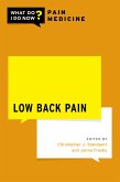 Low Back Pain (eBook, ePUB)