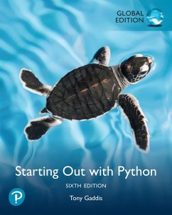 Starting Out with Python, Global Edition (eBook, ePUB) - Gaddis, Tony