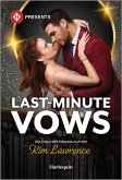 Last-Minute Vows (eBook, ePUB)