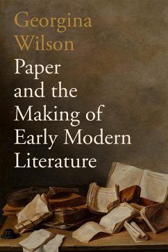 Cover Paper and the Making of Early Modern Literature (eBook, ePUB)