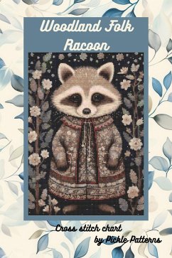 Cover Woodland Folk - Racoon (Woodland Folk Cross Stitch) (eBook, ePUB)