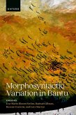 Morphosyntactic Variation in Bantu (eBook, PDF)