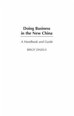 Cover Doing Business in the New China (eBook, PDF)
