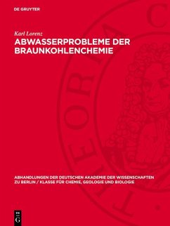 Cover Abwasserprobleme der Braunkohlenchemie (eBook, PDF)