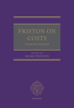 Friston on Costs (book and digital pack) (eBook, ePUB)