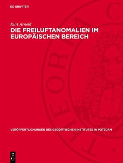 Cover Die Freiluftanomalien im Europäischen Bereich (eBook, PDF)