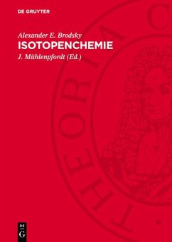 Cover Isotopenchemie (eBook, PDF)