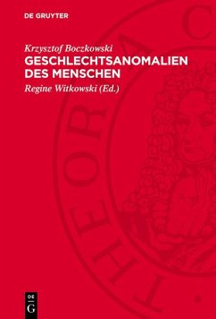 Geschlechtsanomalien des Menschen (eBook, PDF) - Boczkowski, Krzysztof