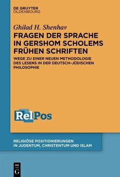 Cover Fragen der Sprache in Gershom Scholems frühen Schriften (eBook, PDF)