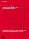 Übersicht über die Fördertechnik (eBook, PDF)