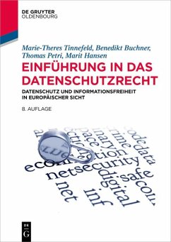 Cover Einführung in das Datenschutzrecht (eBook, ePUB)