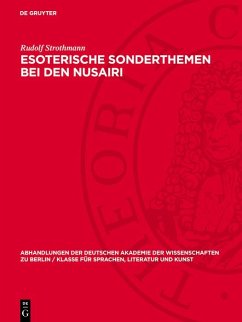 Cover Esoterische Sonderthemen bei den Nusairi (eBook, PDF)