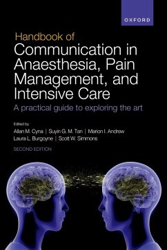 Cover Handbook of Communication in Anaesthesia, Pain Management, and Intensive Care (eBook, PDF)