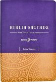 Bíblia NVI, Couro Soft, Roxo e Amarelo, Letra Grande, Com Espaço para Anotações, Leitura Perfeita (eBook, ePUB)