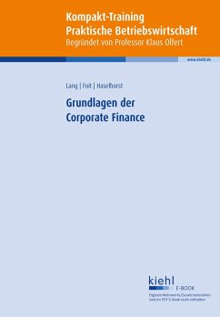 Cover Grundlagen der Corporate Finance (eBook, PDF)
