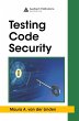 Testing Code Security (eBook, ePUB) - Bild 1