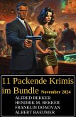 11 Packende Krimis im Bundle November 2024 (eBook, ePUB)