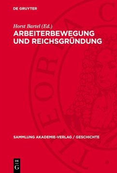 Cover Arbeiterbewegung und Reichsgründung (eBook, PDF)