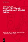 Ernst Preczang. Auswahl aus seinem Werk (eBook, PDF)