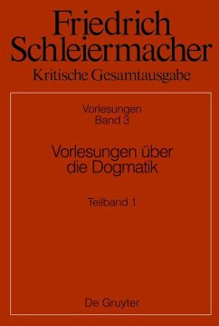 Cover Vorlesungen über die Dogmatik (eBook, PDF)