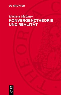 Cover Konvergenztheorie und Realität (eBook, PDF)