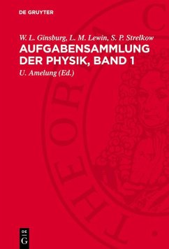 Aufgabensammlung der Physik, Band 1 (eBook, PDF) Cover Aufgabensammlung der Physik, Band 1 (eBook, PDF)