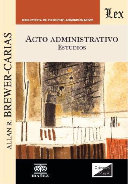 Acto Administrativo. Estudios (eBook, PDF)
