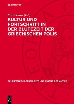 Cover Kultur und Fortschritt in der Blütezeit der griechischen Polis (eBook, PDF)