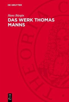 Cover Das Werk Thomas Manns (eBook, PDF)