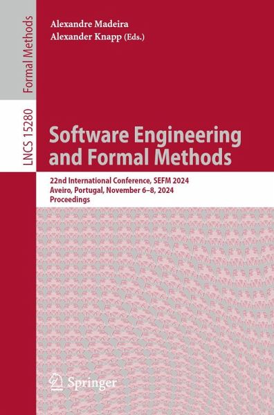 Software Engineering and Formal Methods (eBook, PDF) Software Engineering and Formal Methods (eBook, PDF)