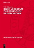 Index Verborum zur Deutschen Kaiserchronik (eBook, PDF)