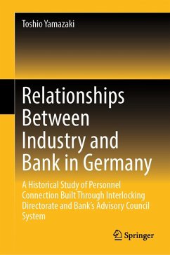Cover Relationships Between Industry and Bank in Germany (eBook, PDF)