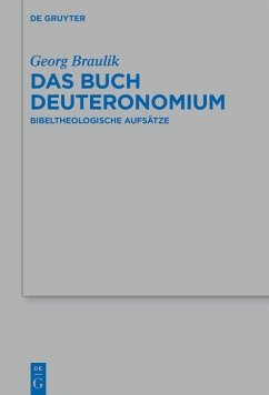 Cover Das Buch Deuteronomium (eBook, PDF)