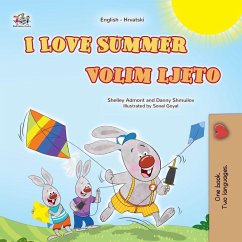 Cover I Love Summer Volim ljeto (English Croatian Bilingual Collection) (eBook, ePUB)