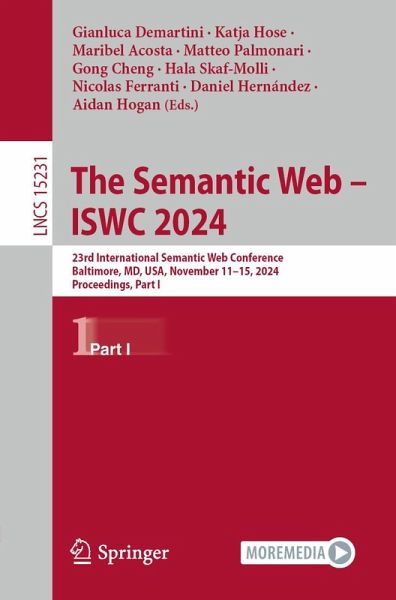 The Semantic Web - ISWC 2024 (eBook, PDF) The Semantic Web - ISWC 2024 (eBook, PDF)