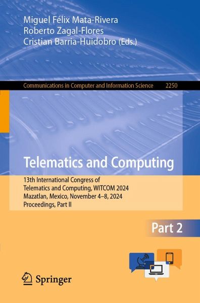 Telematics and Computing (eBook, PDF) Telematics and Computing (eBook, PDF)