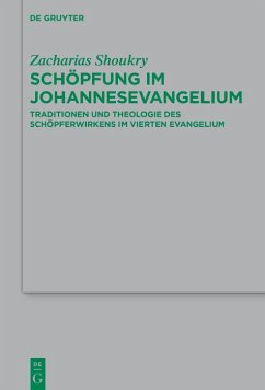 Schöpfung im Johannesevangelium (eBook, ePUB) - Shoukry, Zacharias