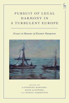 Pursuit of Legal Harmony in a Turbulent Europe (eBook, ePUB)