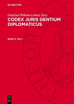 Cover Codex juris gentium diplomaticus. Band 2, Teil 1 (eBook, PDF)