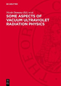 Some aspects of vacuum ultraviolet radiation physics (eBook, PDF)
