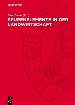 Cover Spurenelemente in der Landwirtschaft (eBook, PDF)