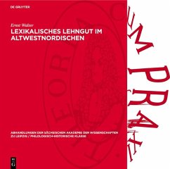Cover Lexikalisches Lehngut im Altwestnordischen (eBook, PDF)