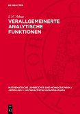Verallgemeinerte analytische Funktionen (eBook, PDF) Verallgemeinerte analytische Funktionen (eBook, PDF)